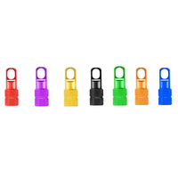 Tapas de Válvula de Neumático CNC de Aluminio Coloridas para Bicicleta, Accesorios de Válvula Francesa y Herramienta para Núcleo OLIVER, Accesorios para Coche
