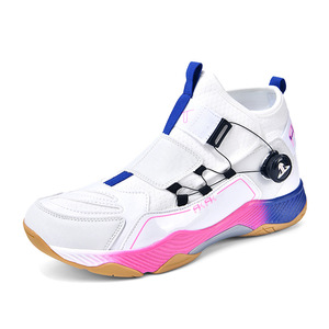 Chaussures <span class=keywords><strong>de</strong></span> badminton classiques en gros, dessus en cuir, doublure en mesh, semelle extérieure en caoutchouc, été/hiver, logo personnalisé - Product Image 5