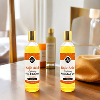 HUILE LA PLUS VENDUE Marque Privée Haute Qualité Huile Éclaircissante Visage & Corps à l'Acide Kojique