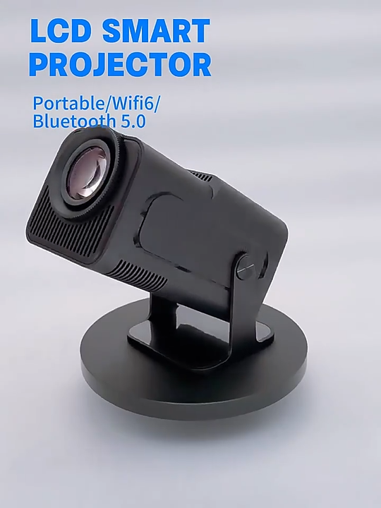 HY320 Mini Portable Projector - 4K Full HD Outdoor Travel