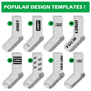 Chaussettes de football d'entraînement antidérapantes, chaussettes de sport respirantes, chaussettes de football avec grip sur le bas, chaussettes de football personnalisées avec logo - Product Image 4