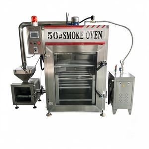 Four à fumage automatique au gaz pour saucisses et poissons, machine de fumigation et de séchage, équipement de chambre de fumage de viande - Product Image 3