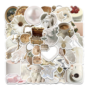 Vente en gros d'autocollants en vinyle découpés à l'emporte-pièce, étiquette adhésive en PVC imperméable, logo d'entreprise, autocollant de dessin animé pour pare-brise - Product Image 5