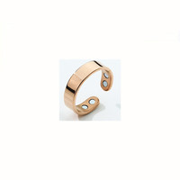 Gelang Terapi Magnetik Cincin Magnetik Baja Tahan Karat Perhiasan Gelang Penghilang Stres Terbuka