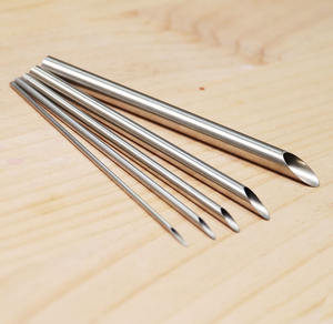 LISI Lot <span class=keywords><strong>de</strong></span> 5 poinçons à cercle en acier inoxydable pour <span class=keywords><strong>sculpture</strong></span> sur argile et poterie, certifiés CE, 11 cm et 13,5 cm, pour le bricolage - Product Image 4