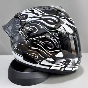 <span class=keywords><strong>Casco</strong></span> da Moto <span class=keywords><strong>Integrale</strong></span> per <span class=keywords><strong>Uomo</strong></span> e Donna in ABS Certificato di Sicurezza Semi-<span class=keywords><strong>Integrale</strong></span> per la Guida - Product Image 2