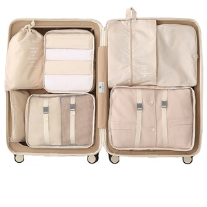 Customizable Seven-Piece Oxford Cloth Light Weight Water-Proof <strong>Travel</strong> Storage <strong>Bag</strong> Multifunctional Portable Organizer <strong>Luggage</strong> - Product Image 2
