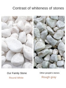 55ポンドの天然石、大型の玉石、中庭の舗装や乾燥した景観庭園用 - Product Image 3