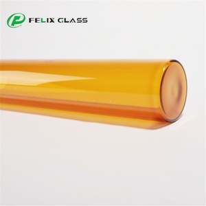 Tubo de vidrio de borosilicato 3.3 de alta resistencia, base plana, borde pulido, soplado, para lámpara LED, candelabro doméstico, iluminación interior - Product Image 1