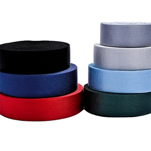 Factory Custom Logo 1.5 Inch Woven Eco-Friendly Soft Nylon Spandex Jacquard Underwear Elastic Band for Clothing Pants - Product Image 1