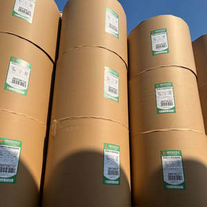 Papier kraft blanc MG écologique double face, 35gr, 40gr, 50gr, pour la cuisson, résistant à la graisse, fabriqué en Chine - Product Image 3