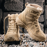 Nouvelles bottes tactiques du désert, bottes d'entraînement du désert, bottes du désert vertes, nouvelles bottes du désert vertes respirantes pour l'extérieur