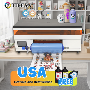 Nuova Stampante UV DTF A3 30cm per Adesivi con Sistema di Inchiostro CMYK+<span class=keywords><strong>WV</strong></span> per Cover di Cellulari, Bottiglie, Tumbler, Metallo e Vetro - Product Image 1