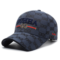 Topi Baseball Unisex 6 Panel Berstruktur dengan Pinggiran Melengkung, Kain Jacquard, Bordir 3D Logo Kustom OEM untuk Sumber Grosir Massal