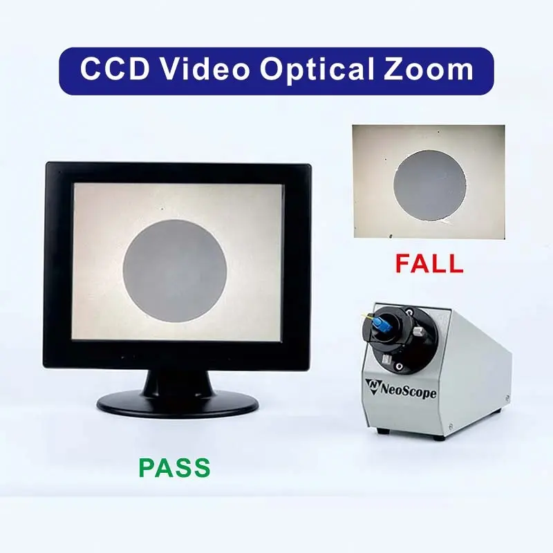 Neofibo FK4-410P Verstelbare End Gezicht Tafelmodel Vergrootglas Camera Inspectie Probe Video Fiber Optic Inspectie Fiber Microscoop