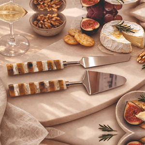 Juego de Cubiertos de Resina y Acero Inoxidable de Diseño Artesanal, Utensilios para Postre con Mango de Resina, Diseño Novedoso para la Mesa del Hogar y la Cocina - Product Image 3