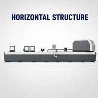 Machine à affûter les tubes horizontaux CNC pour le finissage des trous internes de tubes longs en acier inoxydable