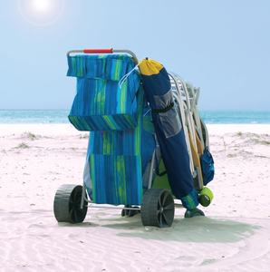 Chariot à outils pliable pour pelouse et plage Beach Wonder Wheeler Deluxe Utility - Product Image 4
