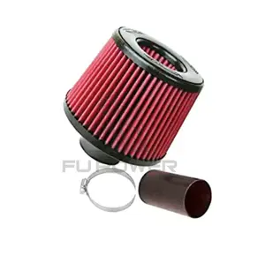 FOR kn 3" to 4" Round Tapered Universal Air Intake Cone Filter Chrome Car/Truck/SUV