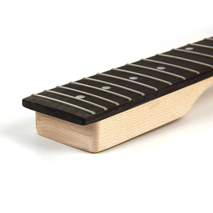 Yasen 22 tasti chitarra elettrica collo 25.5 scala 14 pollici raggio raso C forma acero chitarra collo per il commercio all'ingrosso - Product Image 5