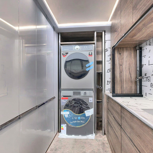 Cho <span class=keywords><strong>LG</strong></span> 12Kg Phía Trước Tải Thông Minh Rửa Hơi Nước Máy Giặt Tiết Kiệm Năng Lượng 15 Phút Nhanh Chóng Rửa 1400Rpm Tự Động Tối Màu Grey EU Tiêu Chuẩn - Product Image 3