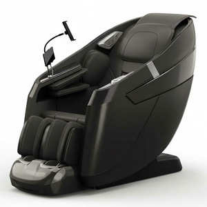 <b>Zero</b> <b>Gravity</b> Massage <b>Chair</b> Full Body SL Guide Rail Smart Home Sofa Black White Plug In One Piece No Installation G16 - Product Image 4