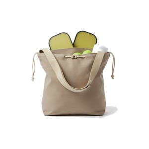 Sac fourre-tout de marché non teint pour le pickleball, capacité 2 raquettes, 12 oz, personnalisable avec logo, vente en gros, pour le tennis et le padel - Product Image 1