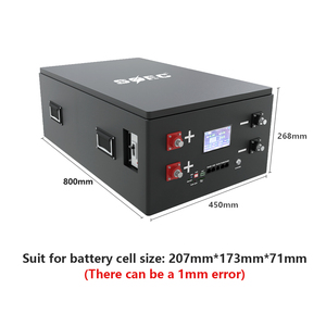 Batería LiFePO4 51.2V 280Ah-314Ah en Stock en la UE, Carcasa de Acero Inoxidable V2, Pantalla LCD, Todas las Piezas Preinstaladas + Sin <span class=keywords><strong>IVA</strong></span>, Entrega en 3-5 Días - Product Image 4