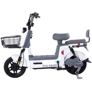 Bicicleta Eléctrica de 48V con Energía Solar, Cuadro de Acero, Motor en la Rueda Delantera, Sensor Inteligente, Precio Competitivo - Product Image 1