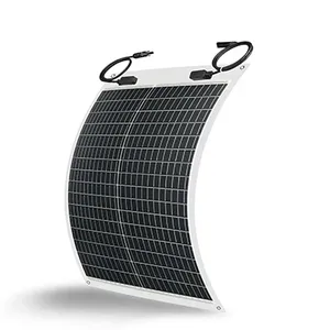 Phong phú chất lượng cao 600W tế bào đa tinh thể Monocrystalline nơi solares 100 W linh hoạt tự-gắn bó tấm pin mặt trời