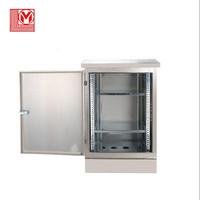 Rack de serveur 19 pouces pour communication réseau extérieure, en acier laminé à froid SPCC, blanc MINGLANG, garantie 5 ans, stock OEM