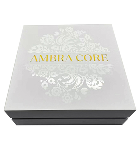 Luxury Custom Logo Slide Out Gift <strong>Boxes</strong> White Rigid Hard Case Cardboard Packaging with <strong>Removable</strong> Lid Base Paper Box <strong>for</strong> Bedding - Product Image 2