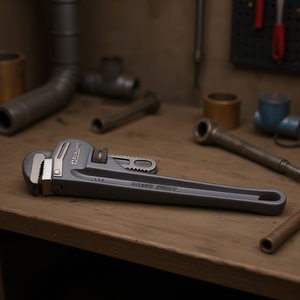 Clé à tuyau Fasano 14 pouces, outil de plomberie robuste - Product Image 3