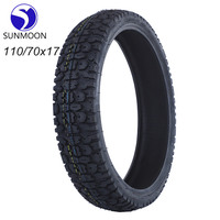 Sunmoon all'ingrosso moto pneumatici 110/90/17 110/90/16 130/90/15 6PR Tubeless moto moto pneumatico