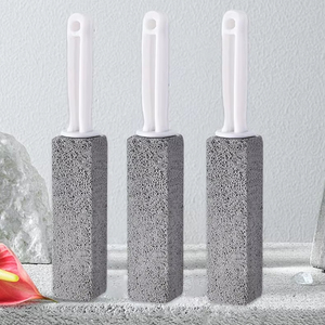 Cepillo de limpieza de baño de piedra pómez de Venta caliente cepillo de limpieza de inodoro de piedra flotante - Product Image 3