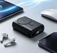 Nouvelle Tendance 2026 : Batterie Externe Magnétique Sans Fil 20000mAh avec Charge Rapide PD20W et Recharge Sans Fil 15W
