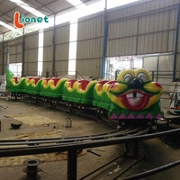 Nouvel équipement d'amusement Caterpillar vert, manège rotatif Caterpillar populaire pour enfants pour parcs d'attractions, approvisionnement direct usine