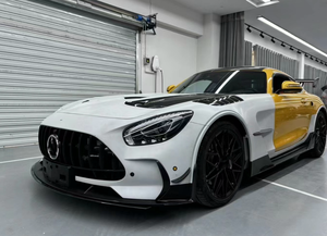 Kit de carrosserie en fibre de carbone Pp + sec pour Mercedes-Benz <span class=keywords><strong>AMG</strong></span> GT GTC <span class=keywords><strong>GTS</strong></span> Upgrade Black Series Pare-chocs avant Pare-chocs arrière - Product Image 3