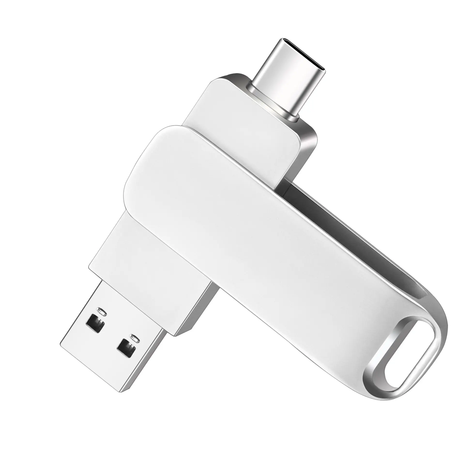 Venta al por mayor personalizado OTG 1TB 2TB para teléfono inteligente Pendrive USB flash drive 256GB