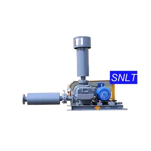 高压SNLT-50热卖电动罗茨鼓风机工业罗茨旋转罗茨鼓风机带消音器