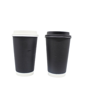 Suministros de fiesta Tazas de papel desechables personalizadas para café de <span class=keywords><strong>carrera</strong></span> para restaurante - Product Image 6