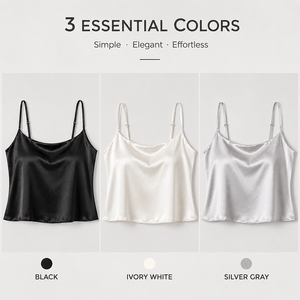 Camisola de seda de morera para mujer, top tipo bandeau acolchado, antiexposición, sin espalda, capa base, con logo personalizado, suave, transpirable y de primera calidad. - Product Image 4