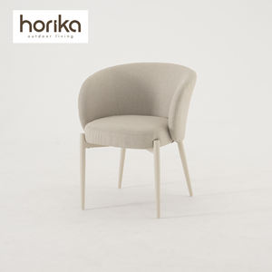 Nouveau design hôtel villa tissu enveloppant résistant aux UV patio balcon ensemble de salle à manger en aluminium jardin mobilier d'extérieur <span class=keywords><strong>table</strong></span> et chaises ensemble - Product Image 4