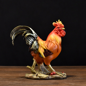 Customized Home <strong>Garden</strong> Micro Landscape <strong>Animal</strong> Resin Crafts Outdoor Rooster <strong>Ornaments</strong> - Product Image 4