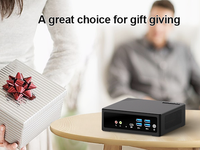 HYSTOU Nouveau Mini PC de Bureau et Domestique M2-N150 6*USB 1*DDR5 260pin Portable HD DC Type-C DP Win11 Garantie de 3 ans