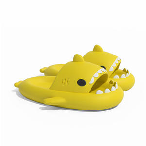 Pantuflas <span class=keywords><strong>de</strong></span> fondo grueso y suave <span class=keywords><strong>de</strong></span> tiburón <span class=keywords><strong>de</strong></span> dibujos animados para mujeres y hombres, <span class=keywords><strong>chanclas</strong></span> antideslizantes para el baño y el hogar para parejas, <span class=keywords><strong>chanclas</strong></span> para exteriores - Product Image 3