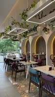 Großhandel OEM ODM Gastronomie Bar Café Hotel Küche Gewerbliche Wohn- und Esszimmer Möbel Restaurant Tisch Stuhl Set