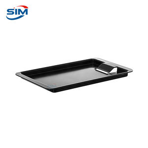 Plateau à monnaie portable compact en plastique noir, plateau de caisse, plateau à billets, plateau à reçus pour les reçus de caisse en déplacement - Product Image 6