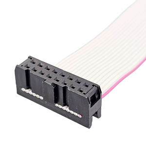 Conector IDC de 16 pines con paso de 2,54 mm, cable plano gris en conjunto - Product Image 3