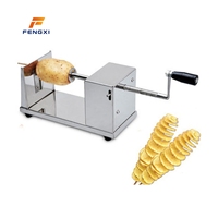 Machine à découper les frites de patates douces FXL, machine à faire des frites, coupe-tourtes de pommes de terre, machine manuelle à spirales de pommes de terre